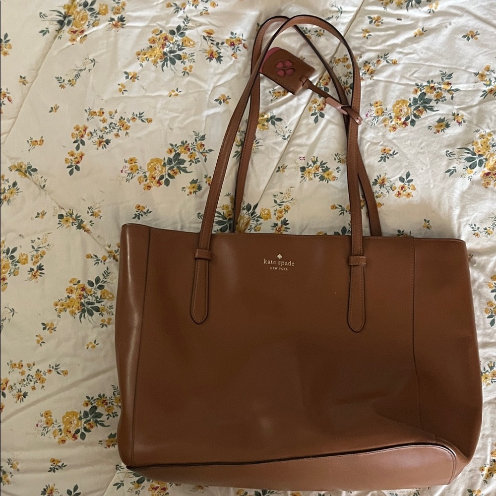 Kate Spade Tan Leather Tote